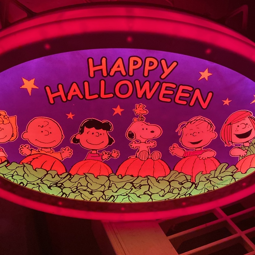 Snoopy The Great Pumpkin Light Accent - Picture 10 of 12